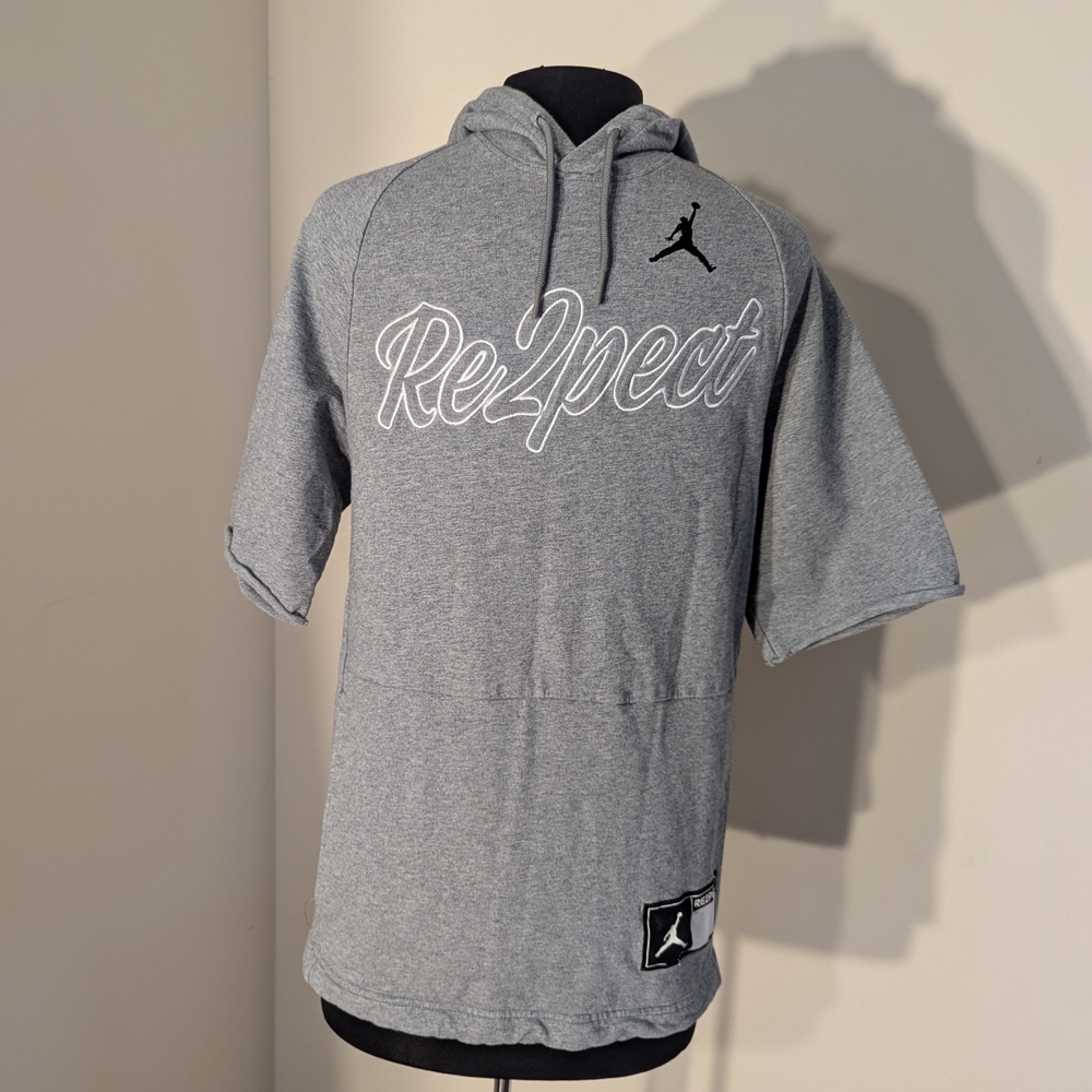 Gray Air Jordan Jeter Re2pect Training Hoodie